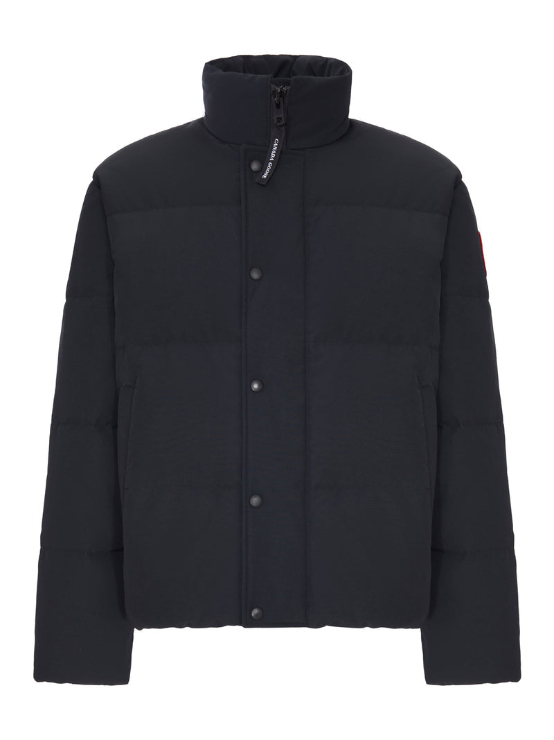 Canada Goose Men Short Padded Down Jacket With High Collar CANADA GOOSE