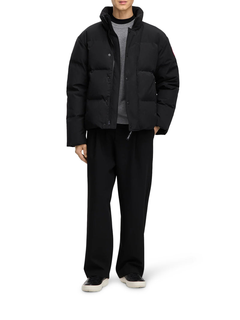 Canada Goose Men Short Padded Down Jacket With High Collar CANADA GOOSE
