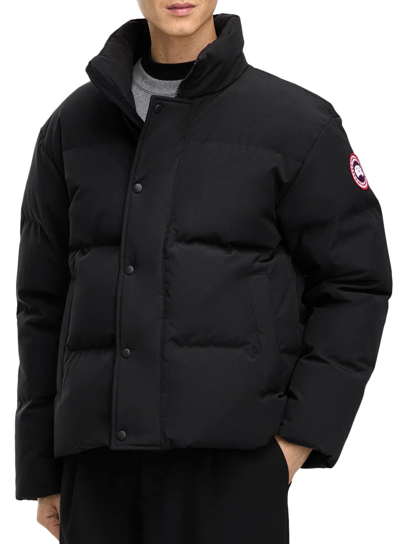 Canada Goose Men Short Padded Down Jacket With High Collar CANADA GOOSE