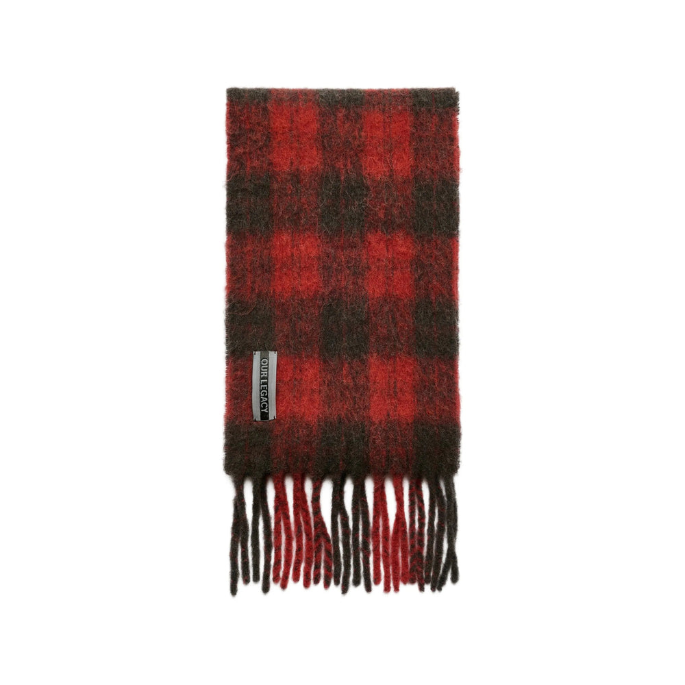 Our Legacy Red Scarves Men OUR LEGACY