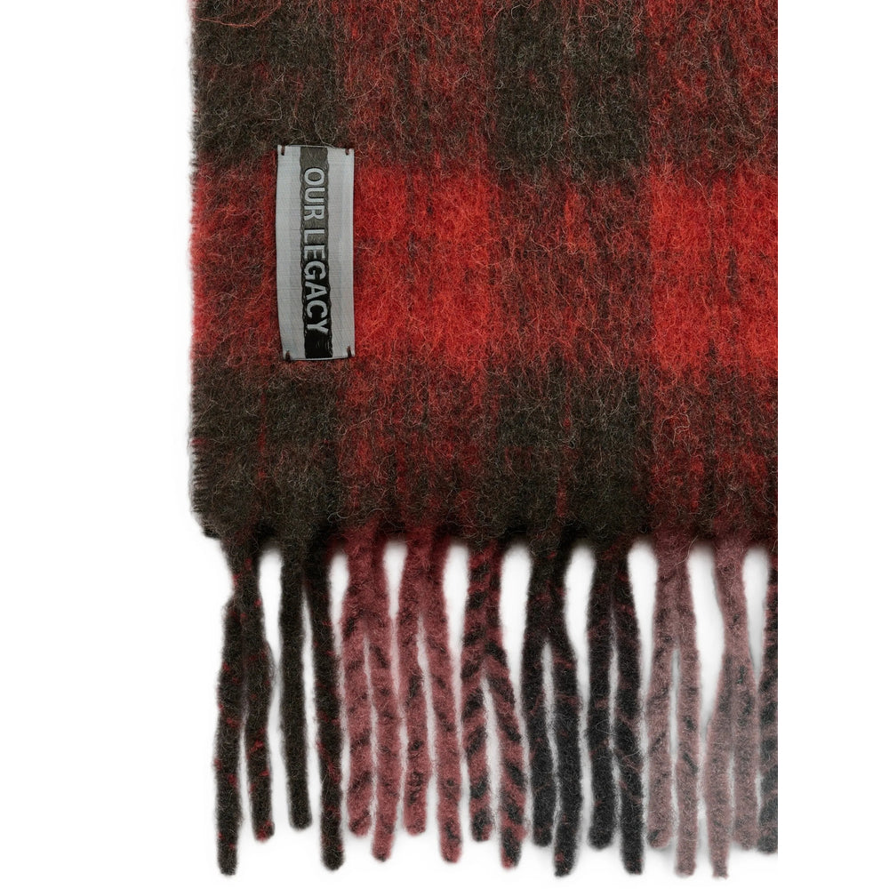 Our Legacy Red Scarves Men OUR LEGACY