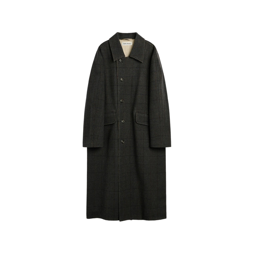 Our Legacy Grey Coats - Single Breasted Coats Men OUR LEGACY