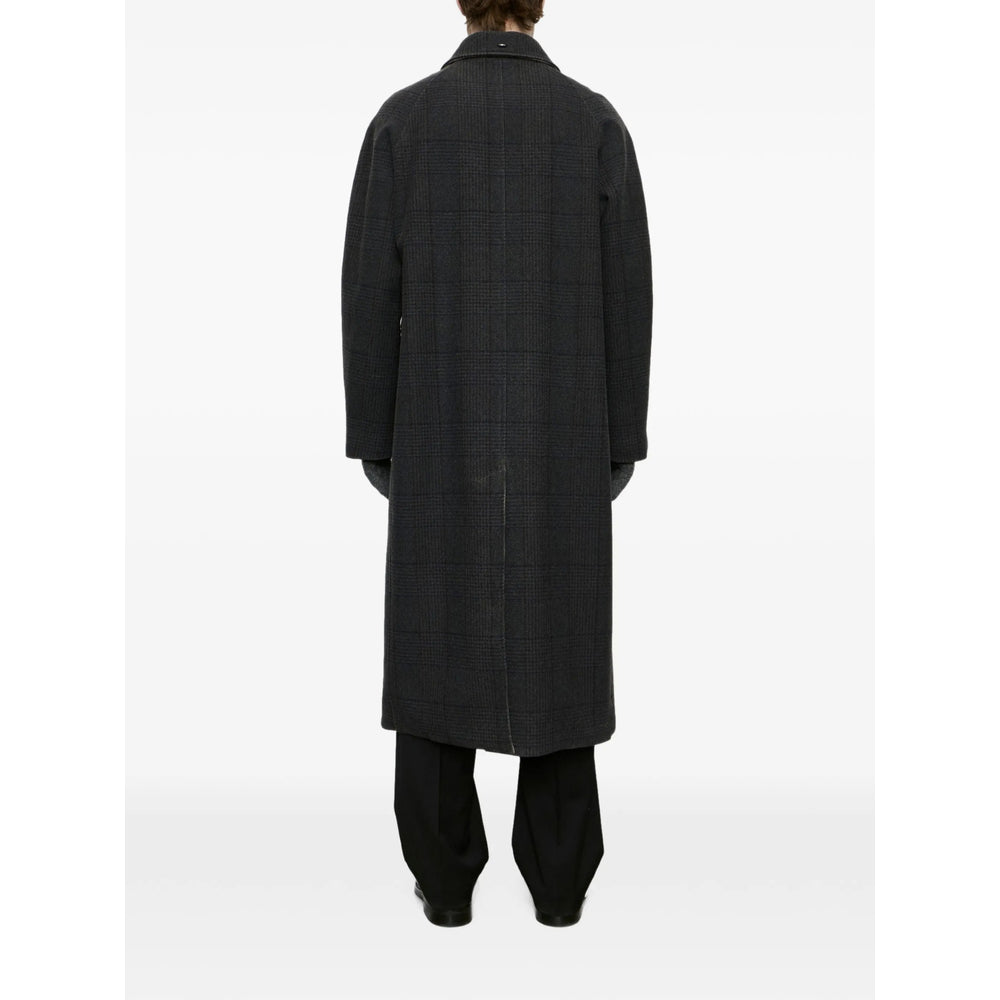 Our Legacy Grey Coats - Single Breasted Coats Men OUR LEGACY