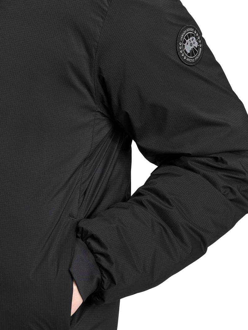 Canada Goose Men Lodge Black Label Hooded Jacket CANADA GOOSE