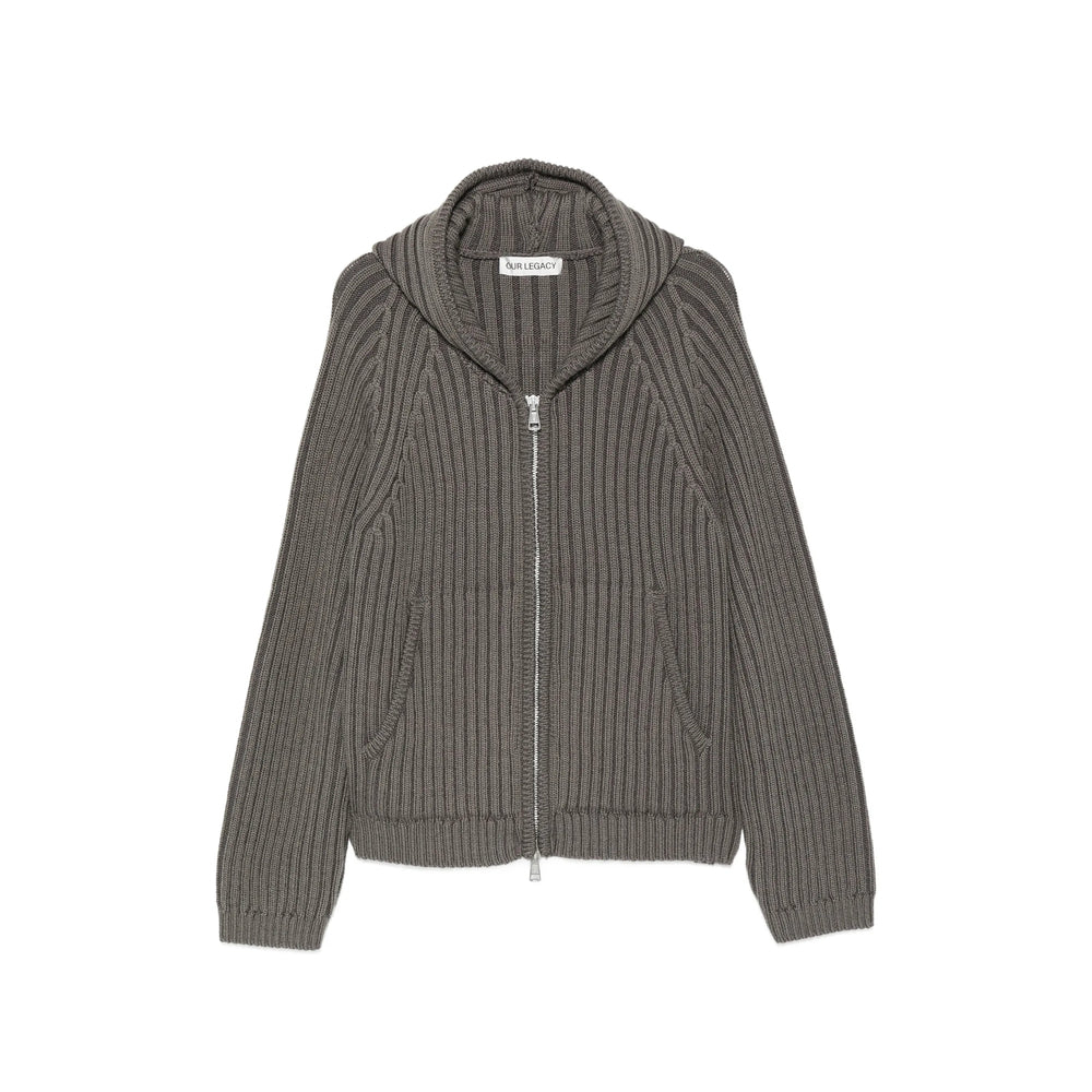 Our Legacy Grey Sweaters & Knitwear - Cardigans Men OUR LEGACY