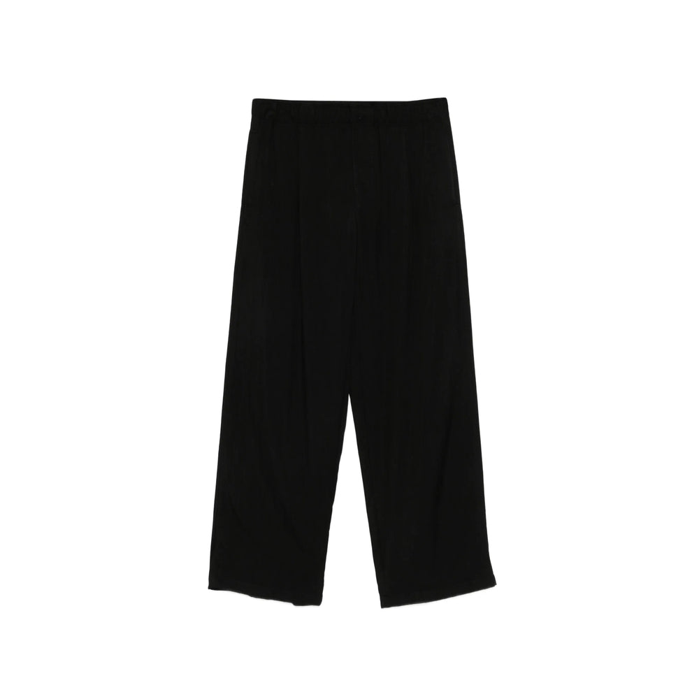 Our Legacy Black Trousers - Wide-Leg Trousers Men OUR LEGACY
