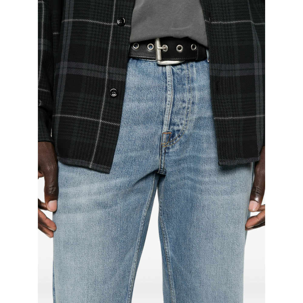 Our Legacy Blue Denim - Bootcut Jeans Men OUR LEGACY