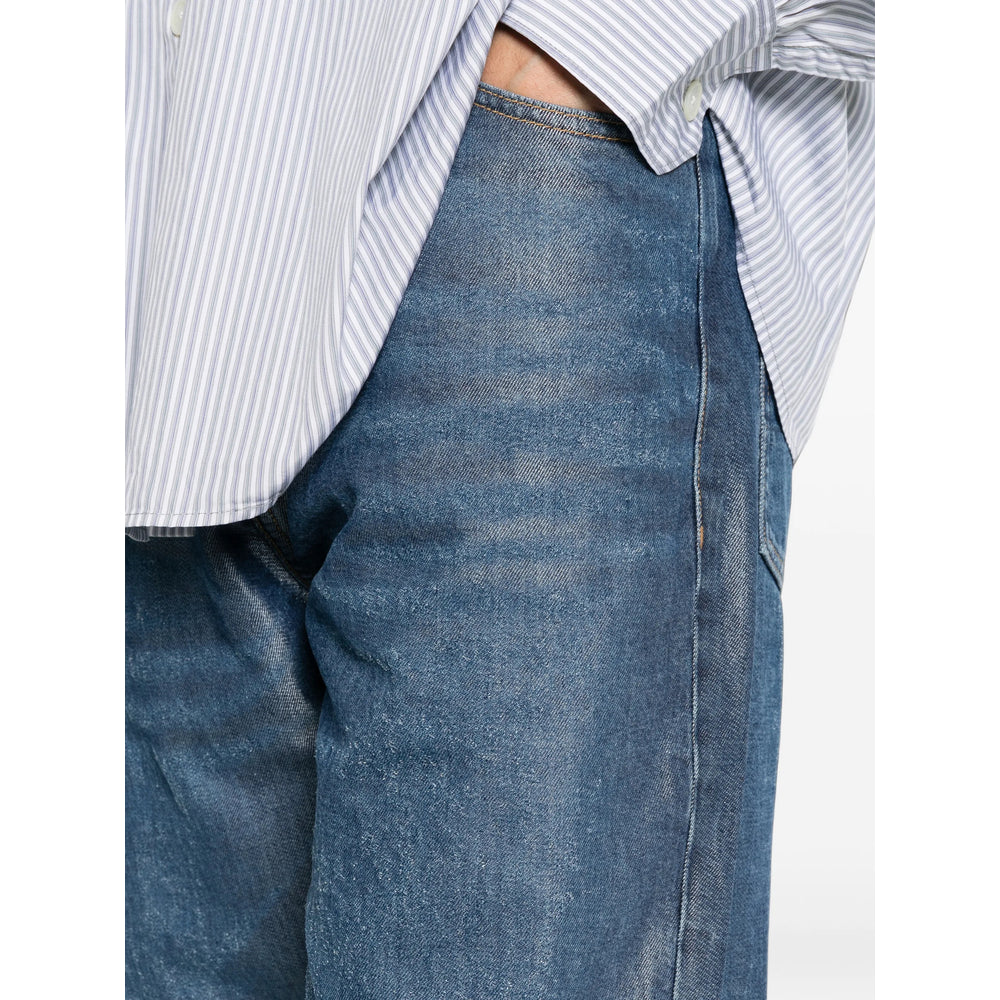 Our Legacy Blue Denim - Regular & Straight-Leg Jeans Men OUR LEGACY