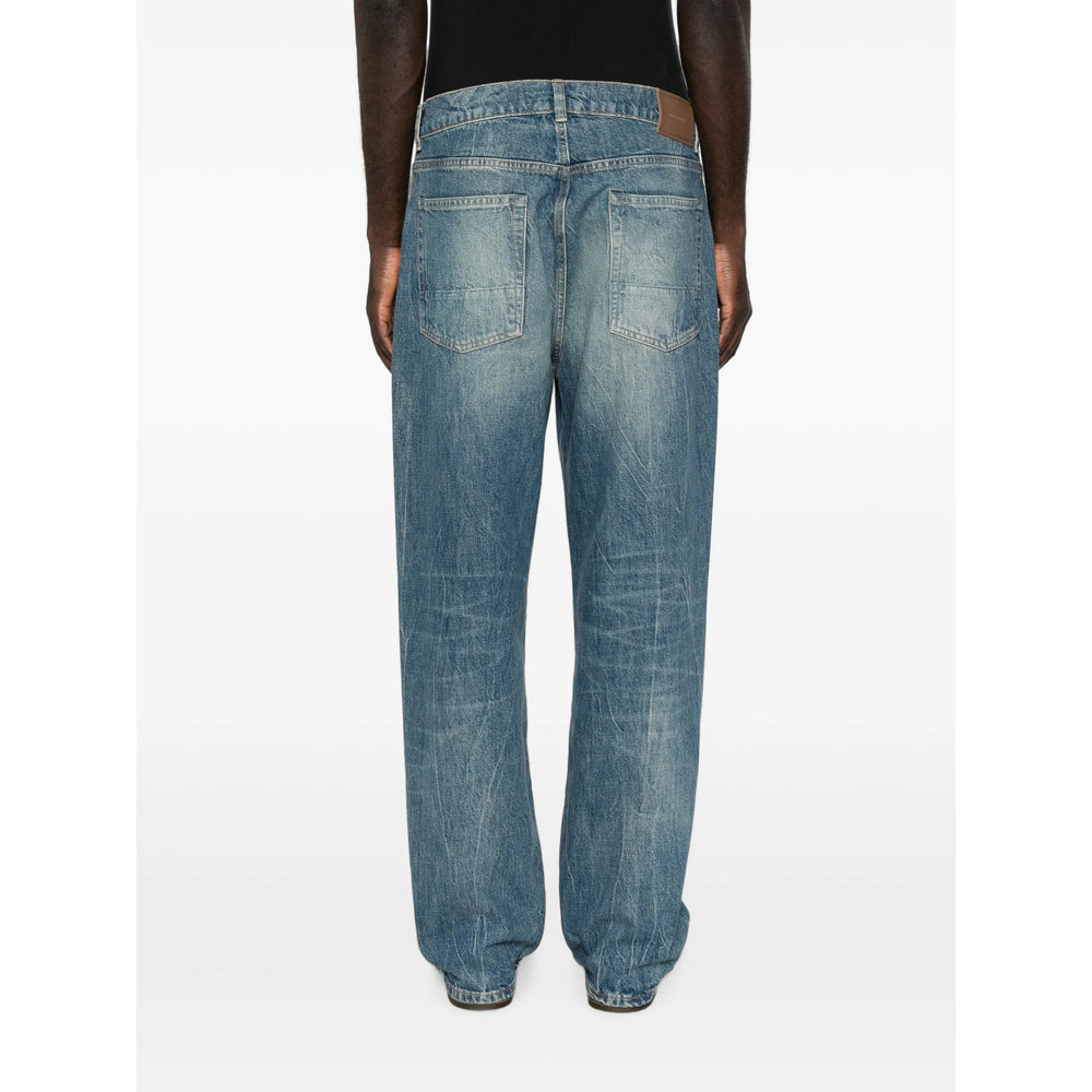 Our Legacy Blue Denim - Loose-Fit Jeans Men OUR LEGACY