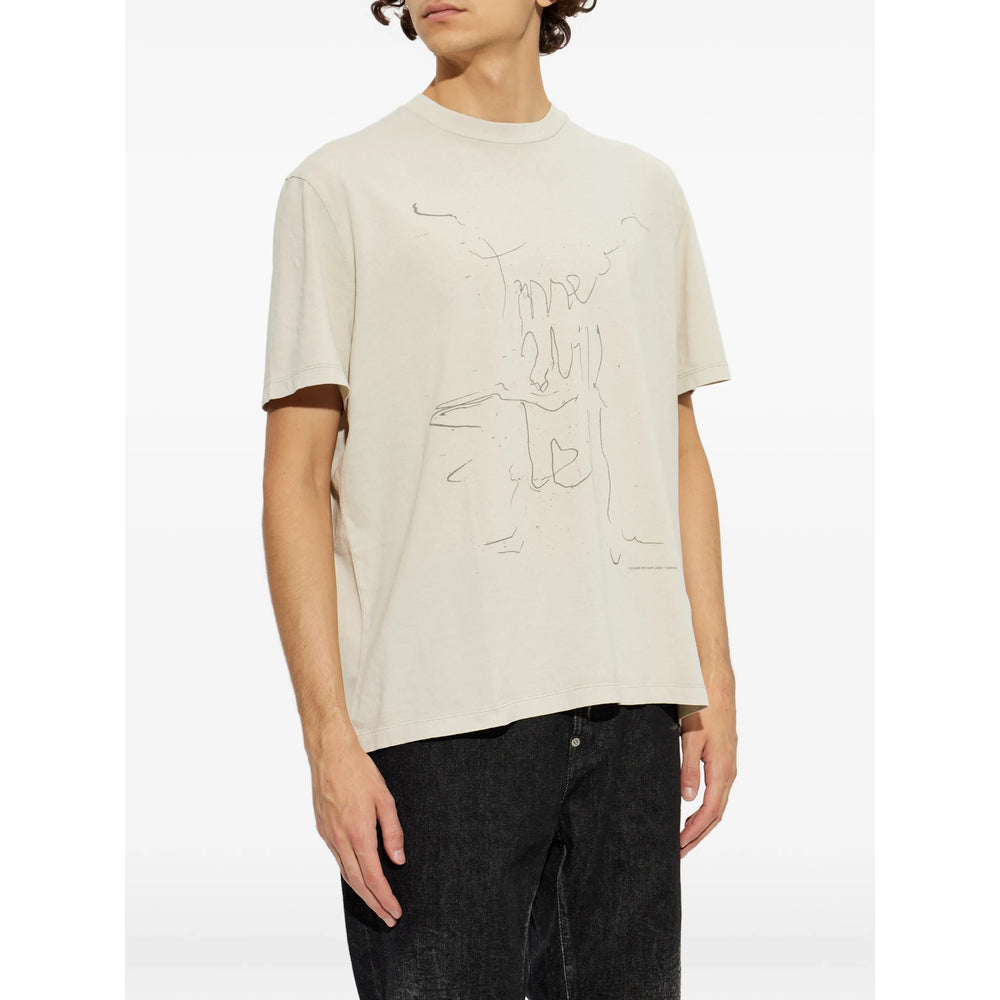 Our Legacy Neutrals T-Shirts & Vests - T-Shirts Men OUR LEGACY