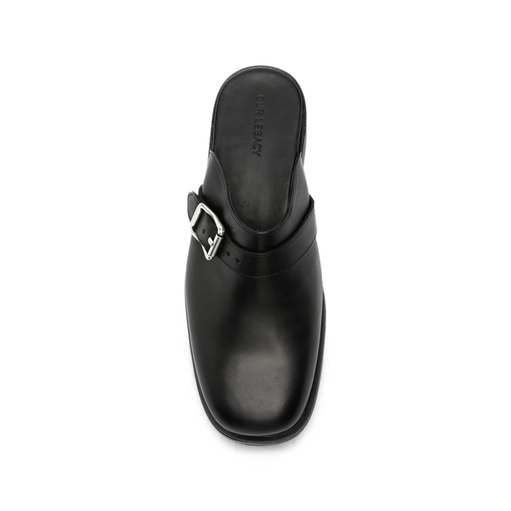 Our Legacy Black Loafers Men OUR LEGACY