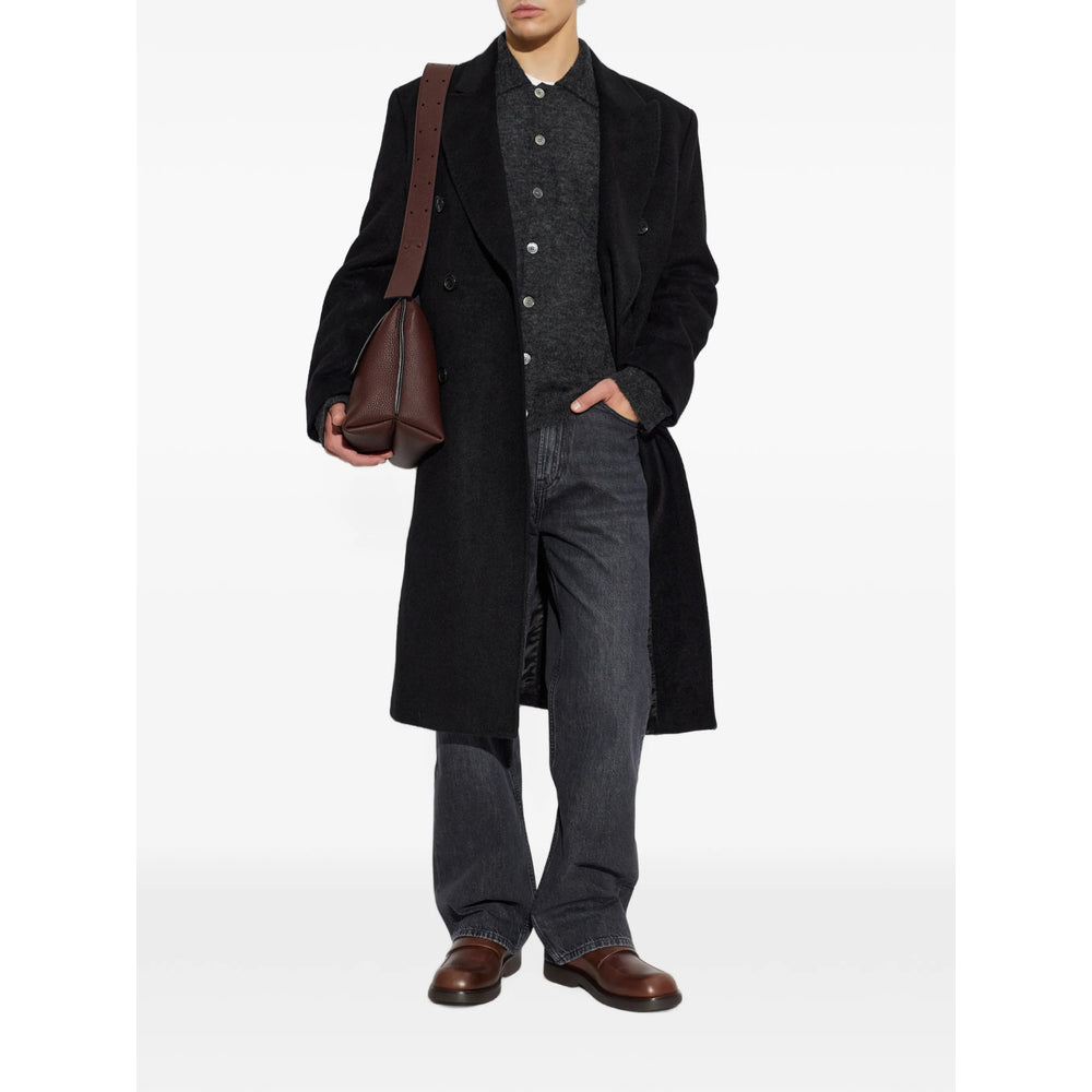 Our Legacy Black Coats - Double Breasted Coats Men OUR LEGACY