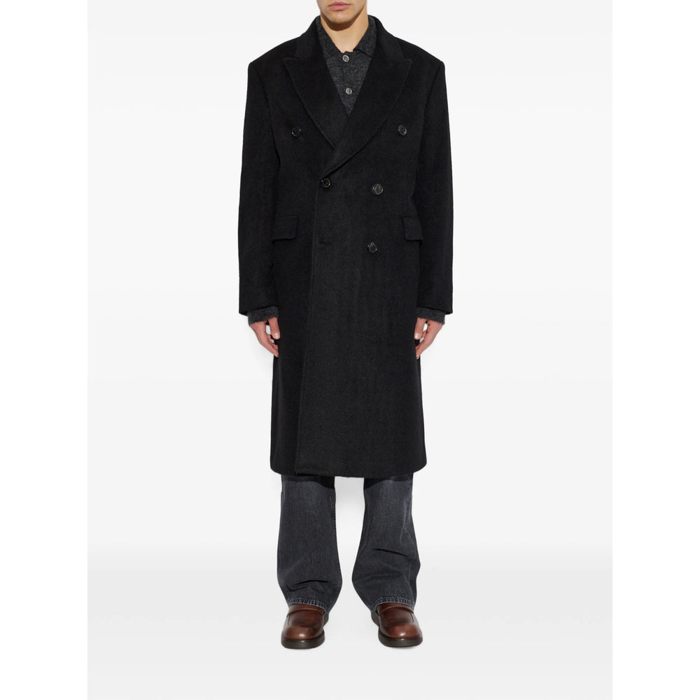 Our Legacy Black Coats - Double Breasted Coats Men OUR LEGACY