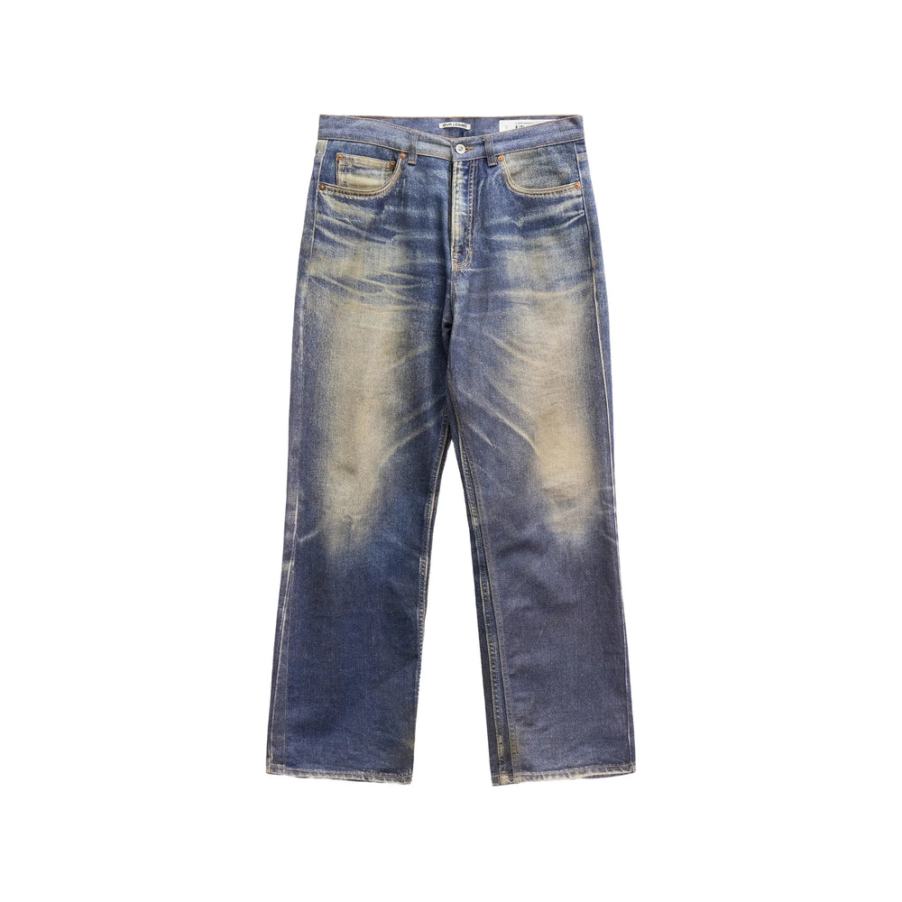 Our Legacy Blue Denim - Regular & Straight-Leg Jeans Men OUR LEGACY