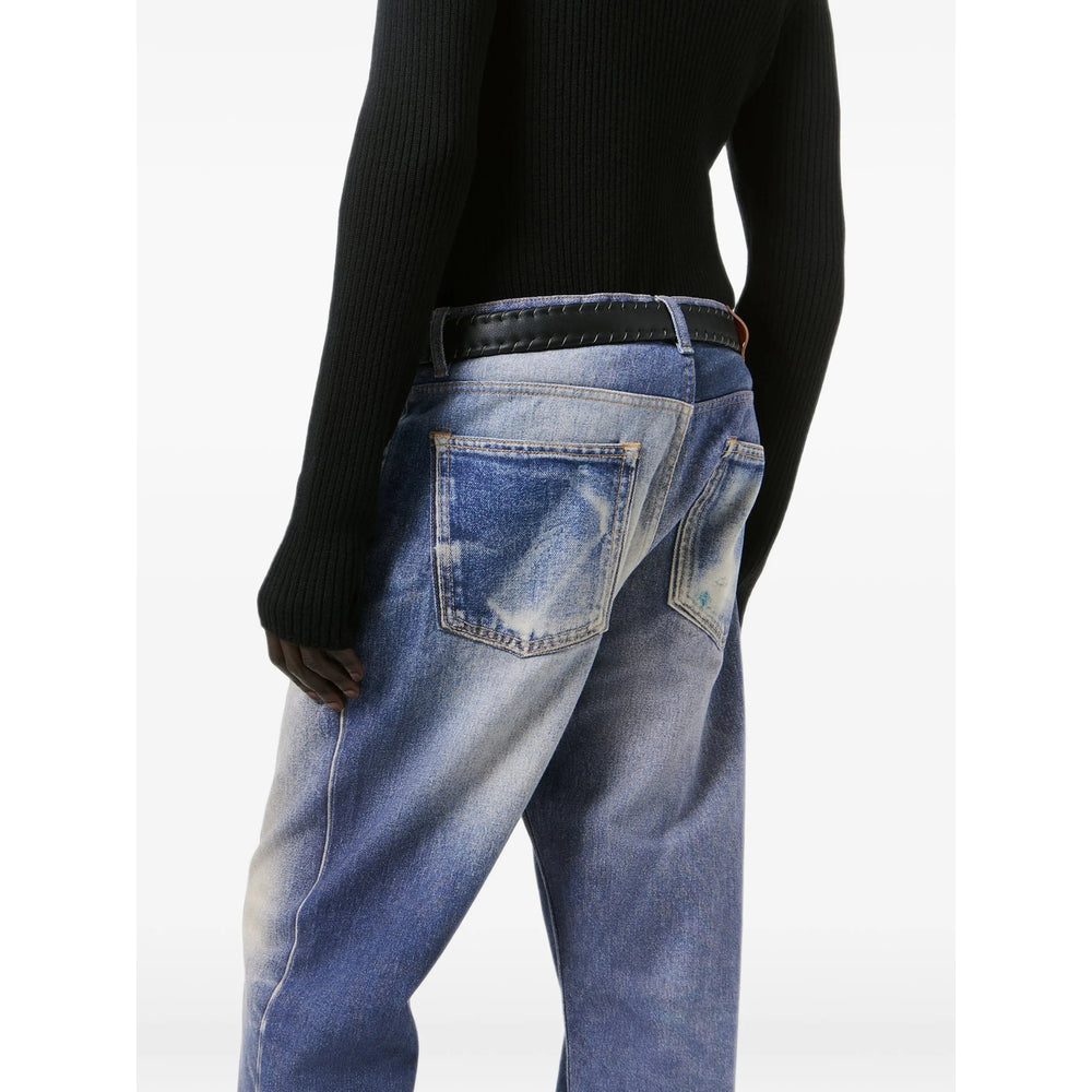 Our Legacy Blue Denim - Regular & Straight-Leg Jeans Men OUR LEGACY