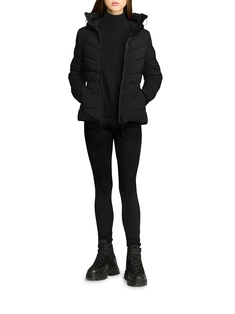 Canada Goose Women Claire Black Tag Quilted Jacket CANADA GOOSE