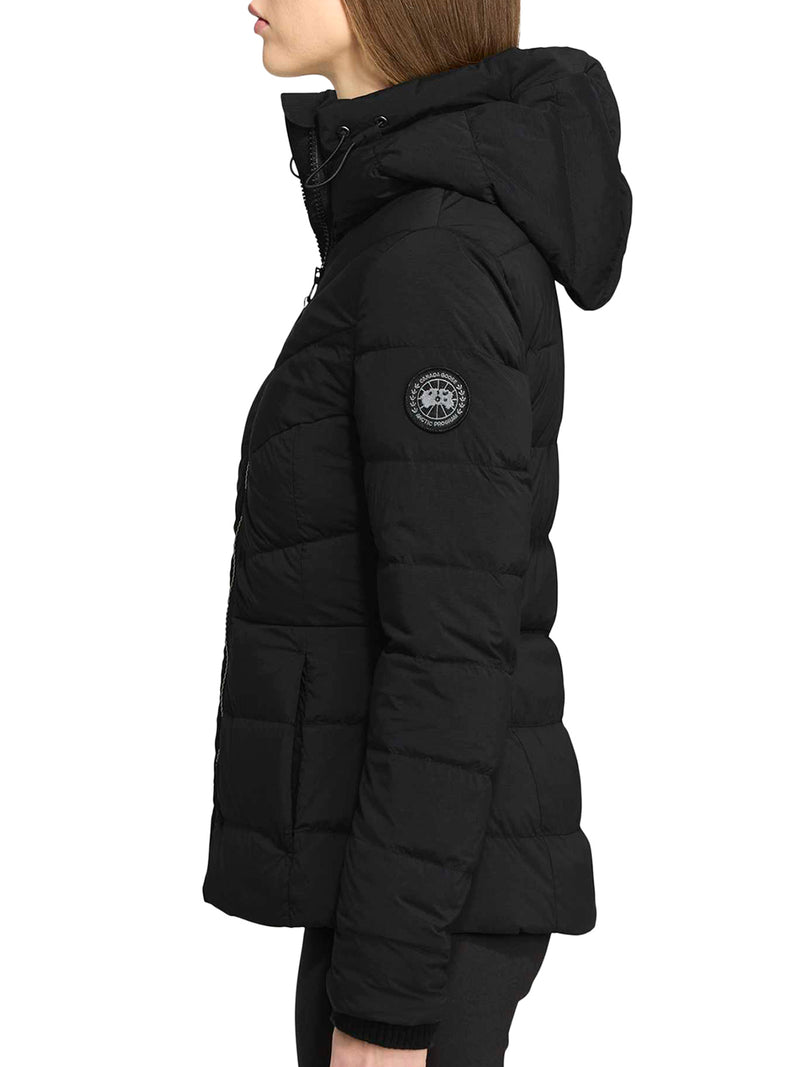 Canada Goose Women Claire Black Tag Quilted Jacket CANADA GOOSE