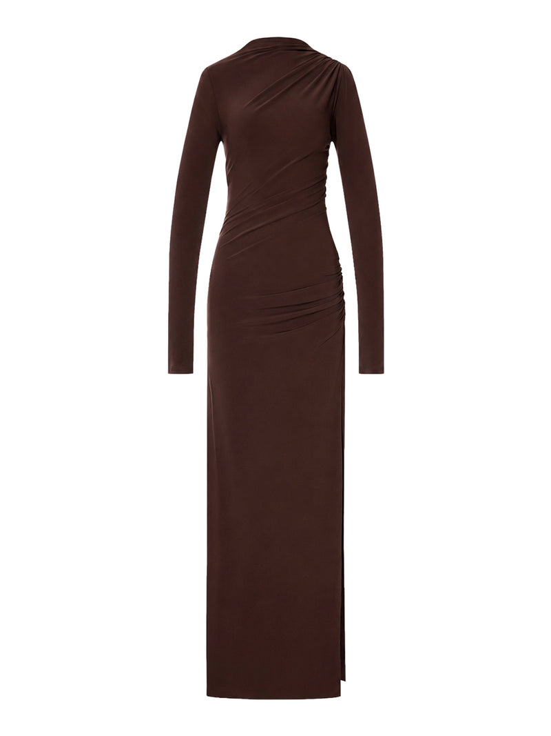 The Andamane Women Sophie Long Dress With Open Back THE ANDAMANE