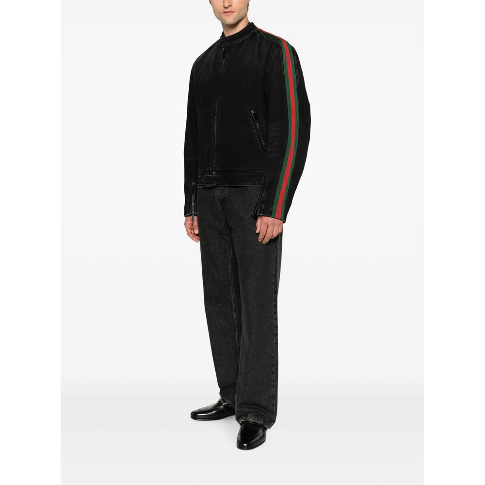 Gucci Black Jackets - Denim Jackets Men GUCCI