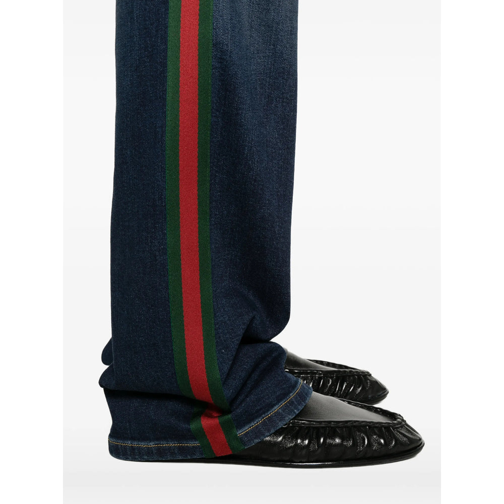 Gucci Blue Denim - Regular & Straight-Leg Jeans Men GUCCI