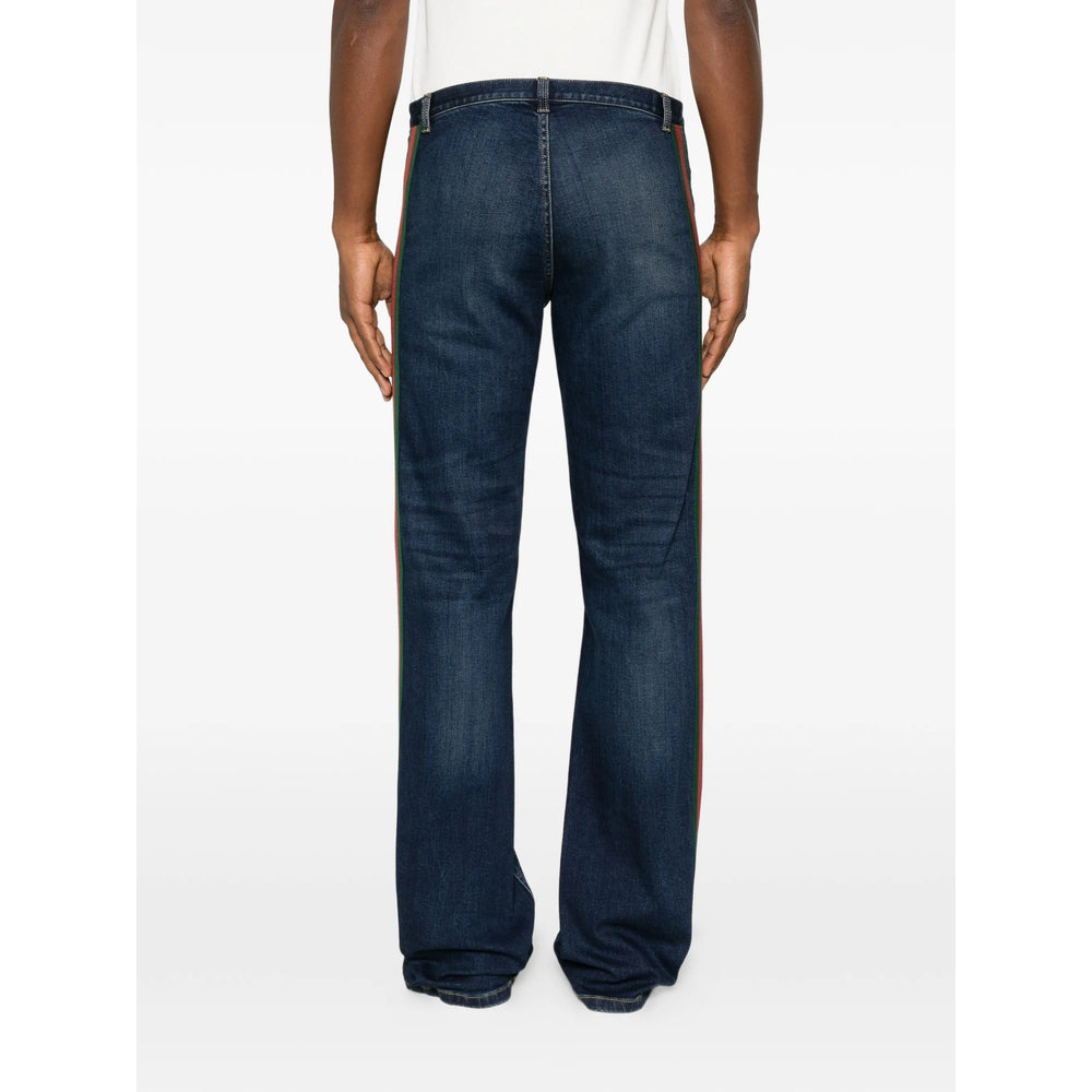 Gucci Blue Denim - Regular & Straight-Leg Jeans Men GUCCI