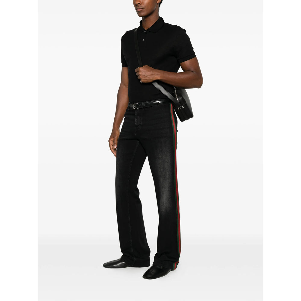 Gucci Black Denim - Bootcut Jeans Men GUCCI