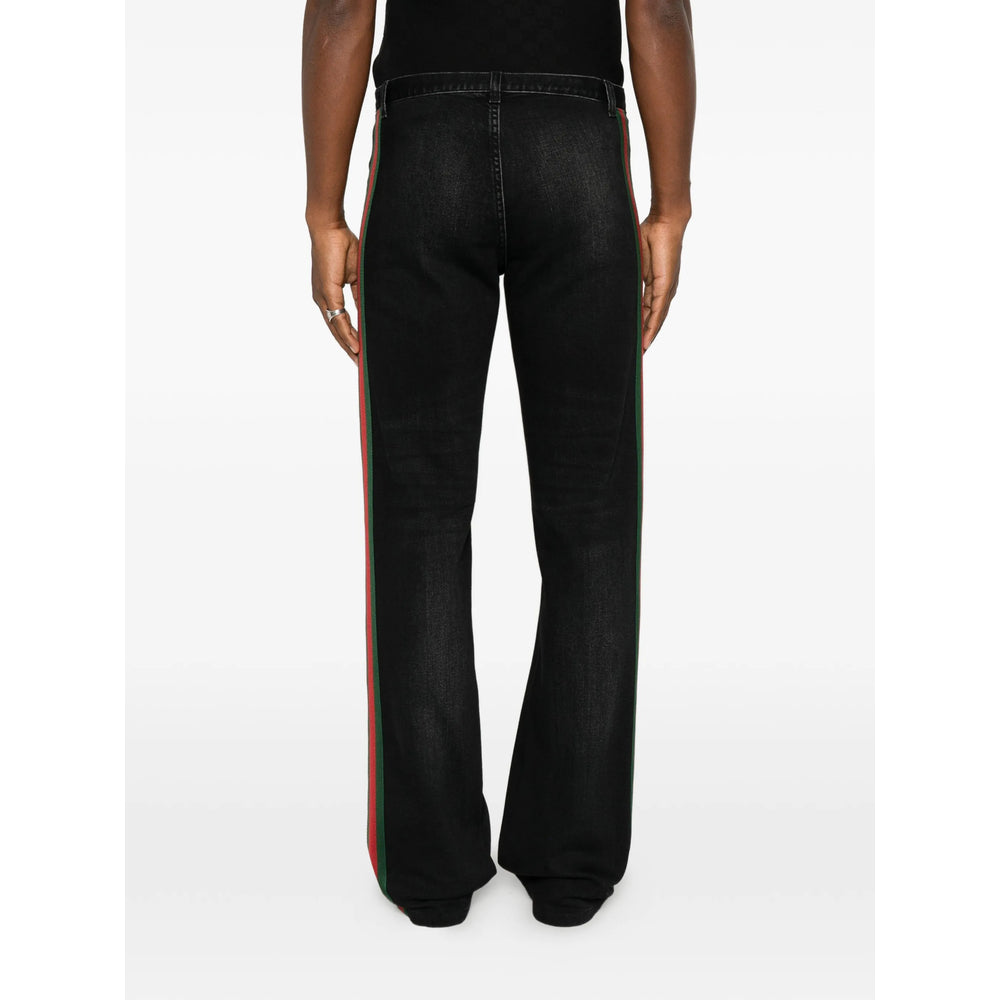 Gucci Black Denim - Bootcut Jeans Men GUCCI
