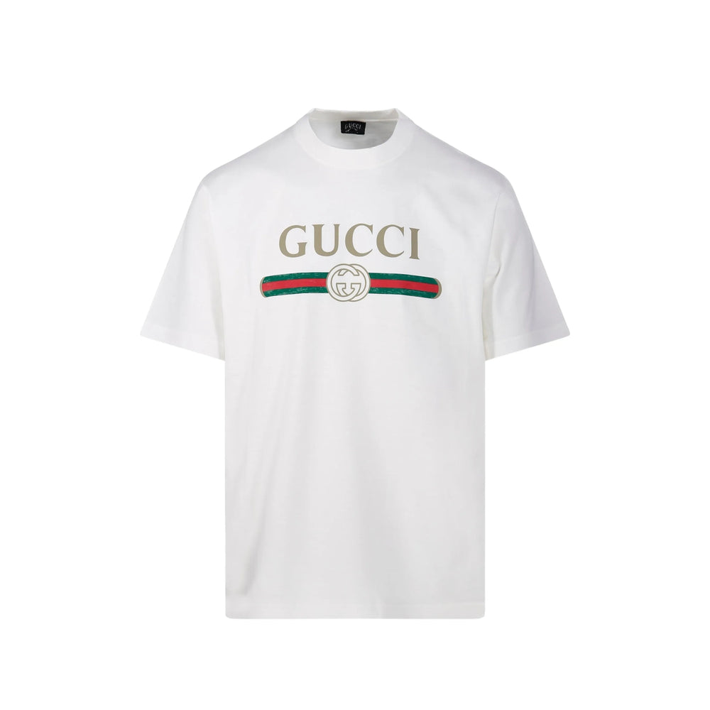Gucci Neutrals T-Shirts & Vests - T-Shirts Men GUCCI