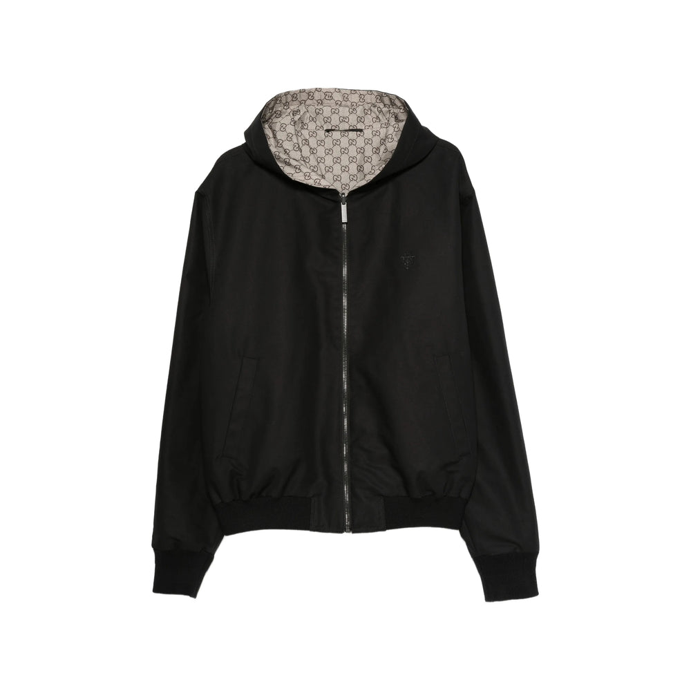 Gucci Black Jackets - Hooded Jackets Men GUCCI