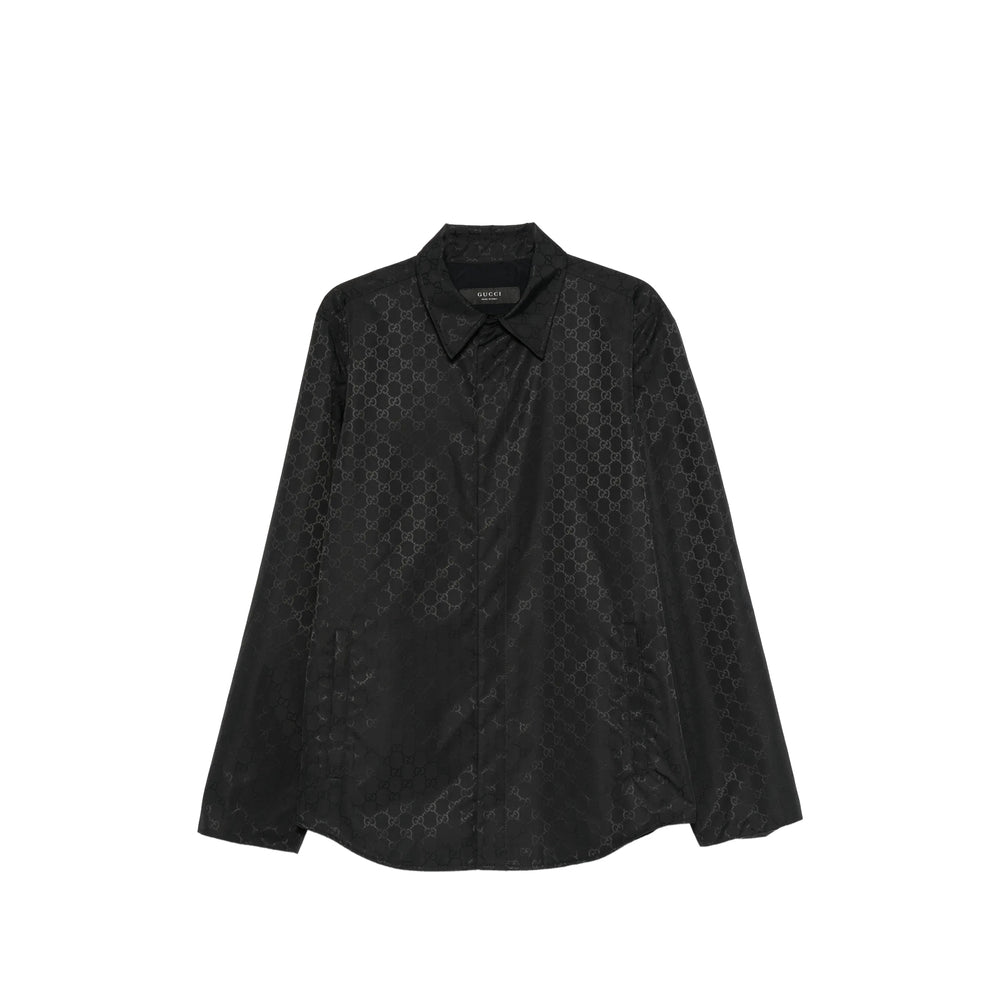 Gucci Black Jackets - Shirt Jackets Men GUCCI