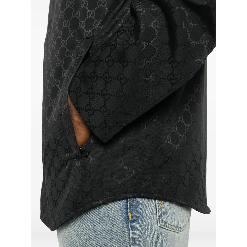 Gucci Black Jackets - Shirt Jackets Men GUCCI