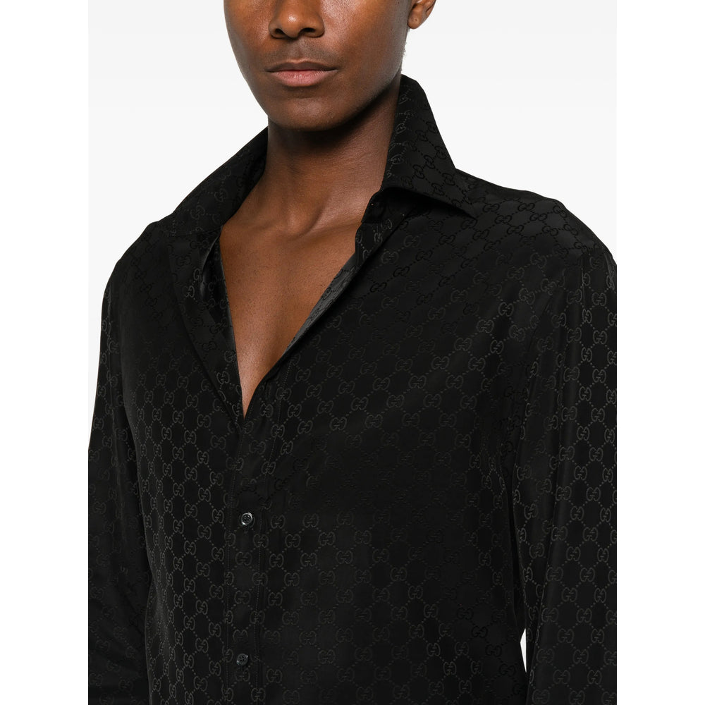 Gucci Black Shirts Men GUCCI