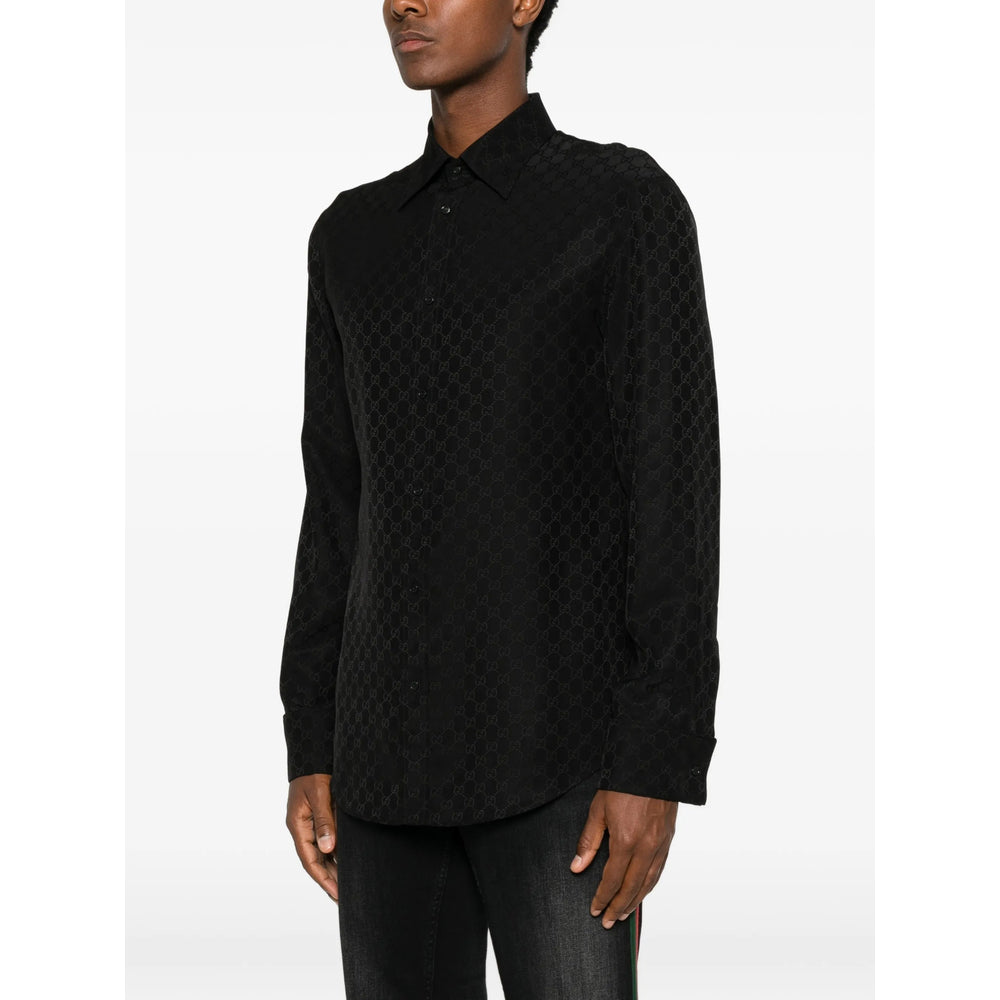Gucci Black Shirts Men GUCCI