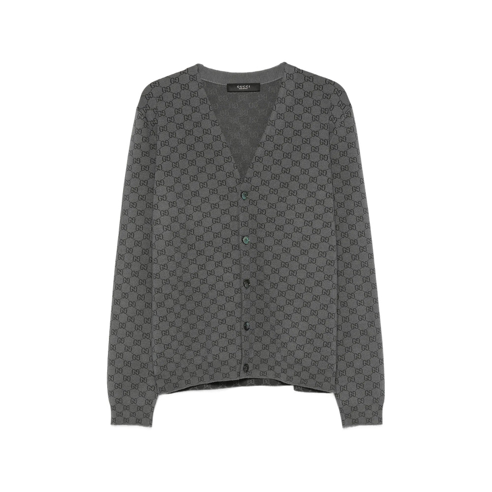 Gucci Grey Sweaters & Knitwear - Cardigans Men GUCCI