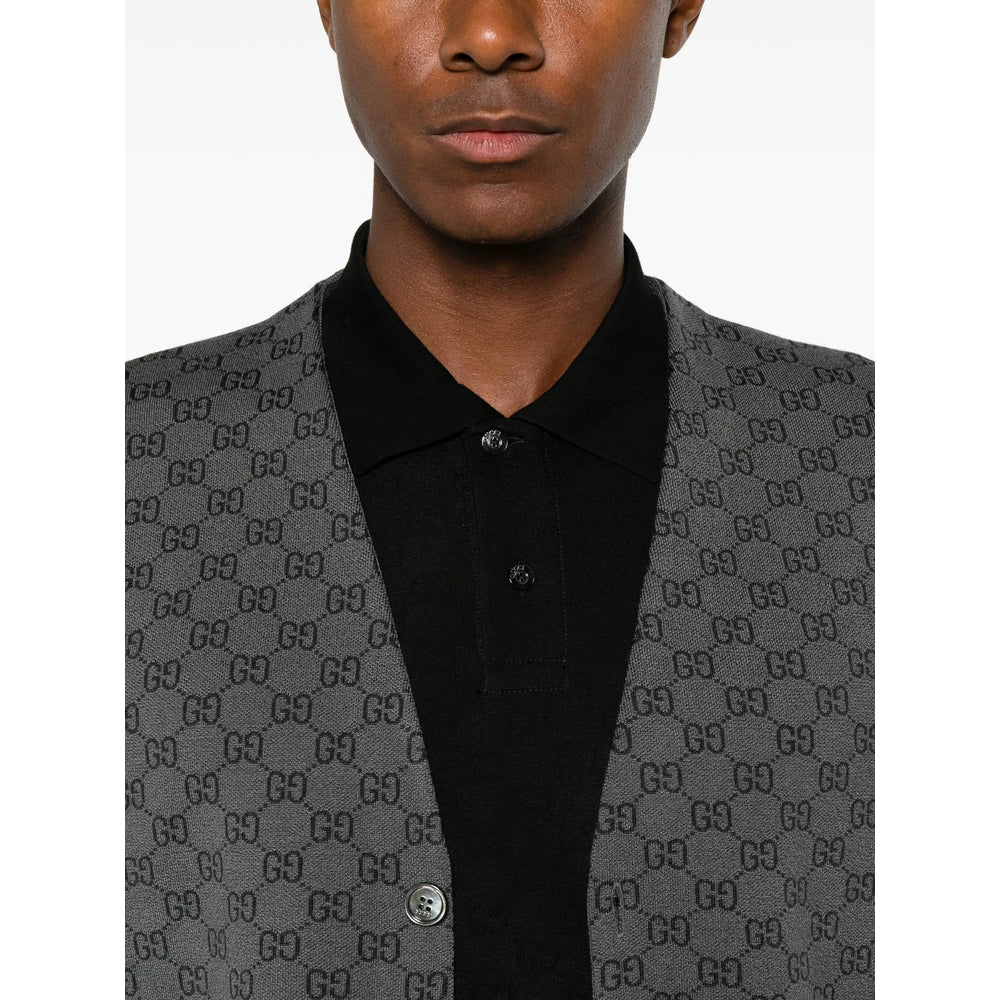 Gucci Grey Sweaters & Knitwear - Cardigans Men GUCCI