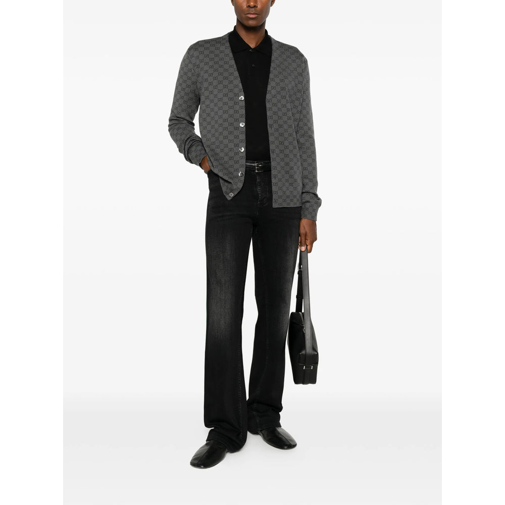Gucci Grey Sweaters & Knitwear - Cardigans Men GUCCI