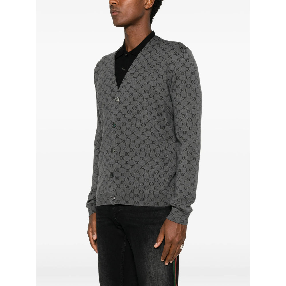 Gucci Grey Sweaters & Knitwear - Cardigans Men GUCCI