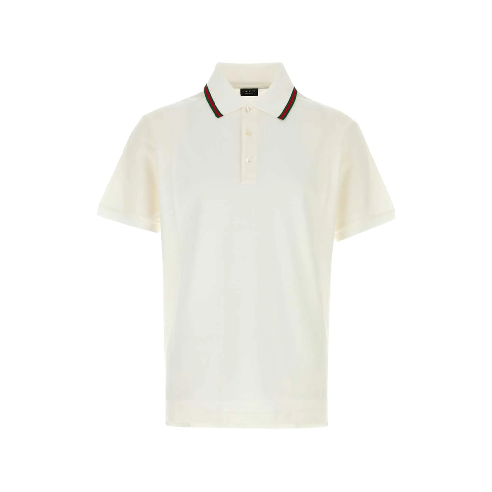 Gucci White Polo Shirts Men GUCCI