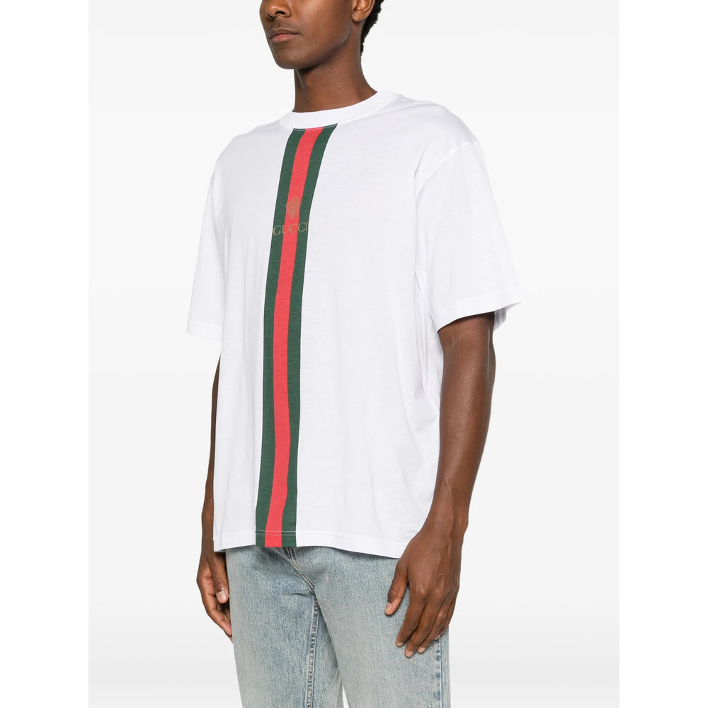 Gucci White T-Shirts & Vests - T-Shirts Men GUCCI