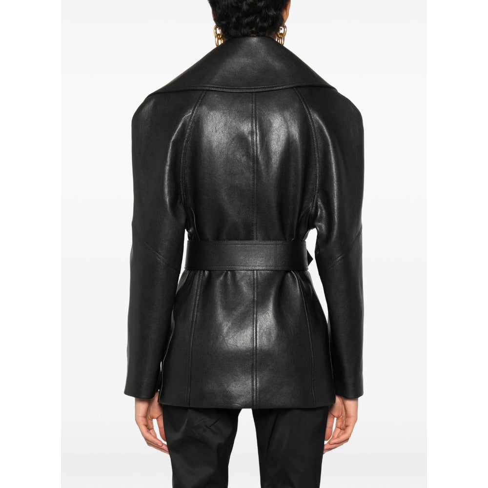 Gucci Black Jackets - Leather Jackets Women GUCCI