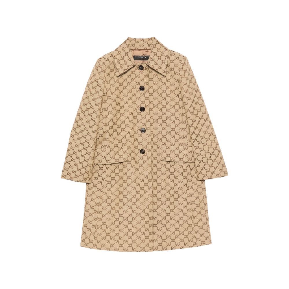 Gucci Neutrals Coats - Single Breasted Coats Women GUCCI