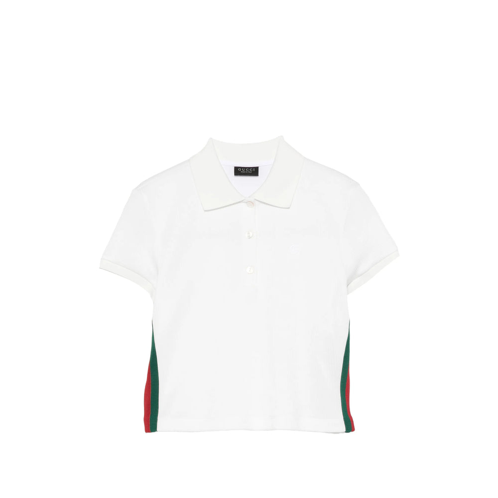 Gucci White Tops - Polo Tops Women GUCCI