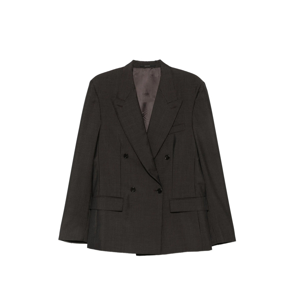 Gucci Brown Jackets - Oversized Jackets Women GUCCI