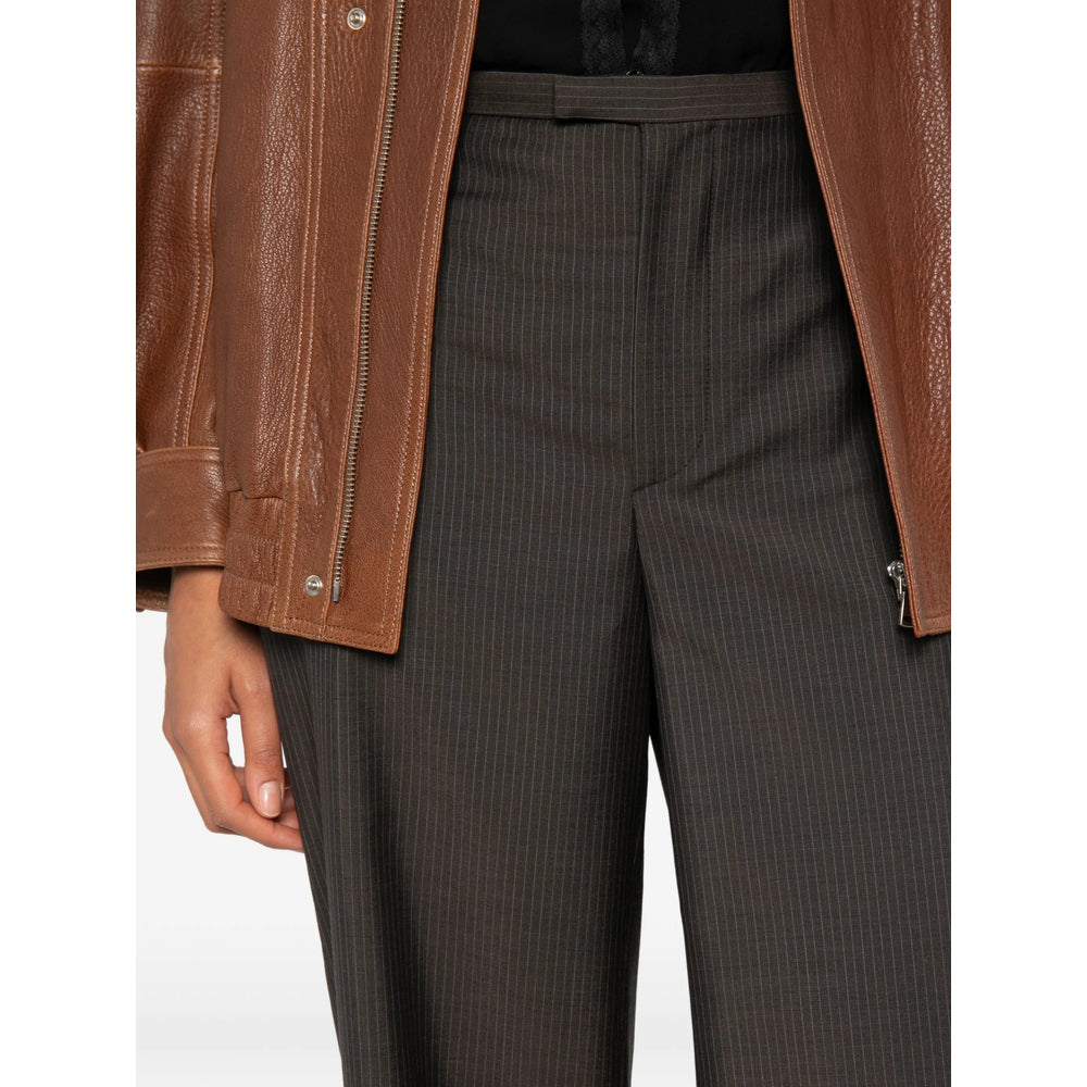 Gucci Brown Trousers - Tailored Trousers Women GUCCI