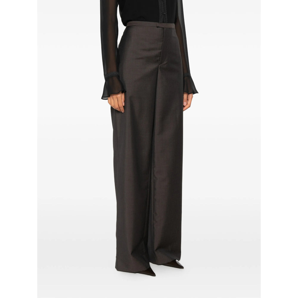 Gucci Brown Trousers - Tailored Trousers Women GUCCI