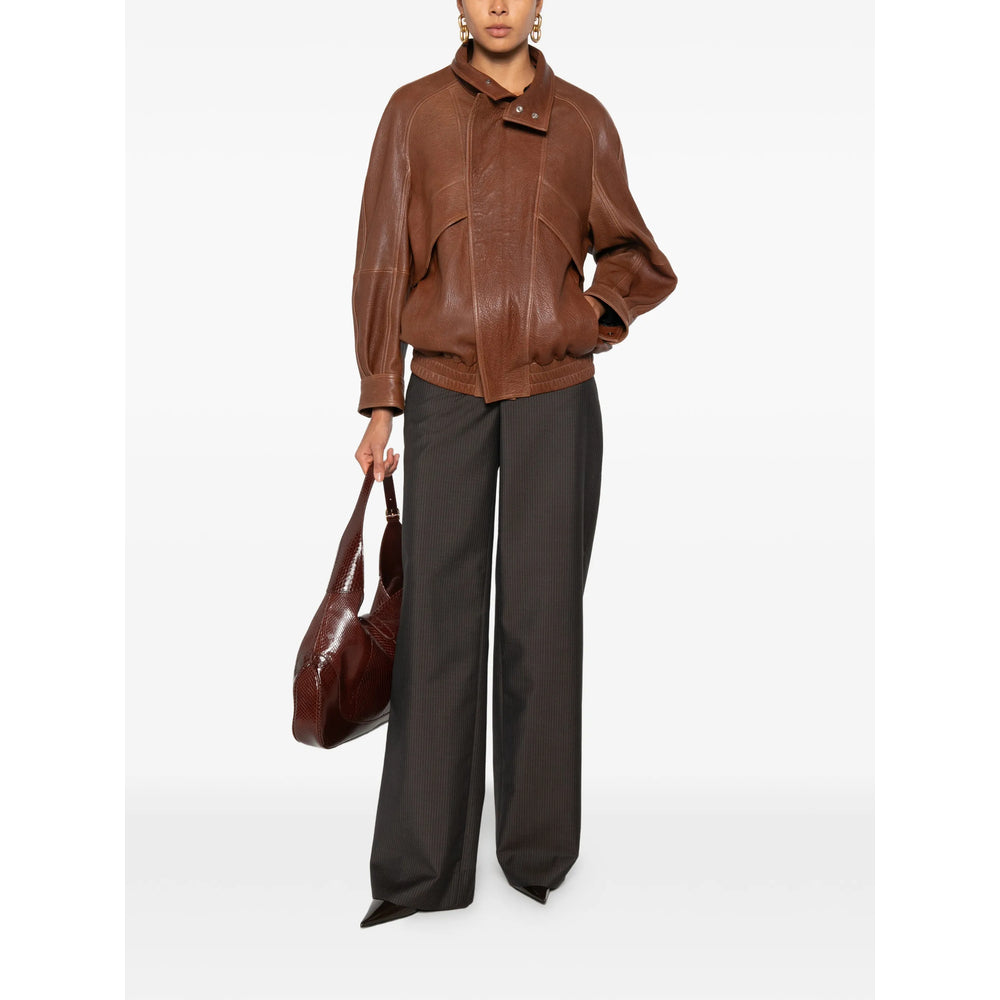 Gucci Brown Trousers - Tailored Trousers Women GUCCI