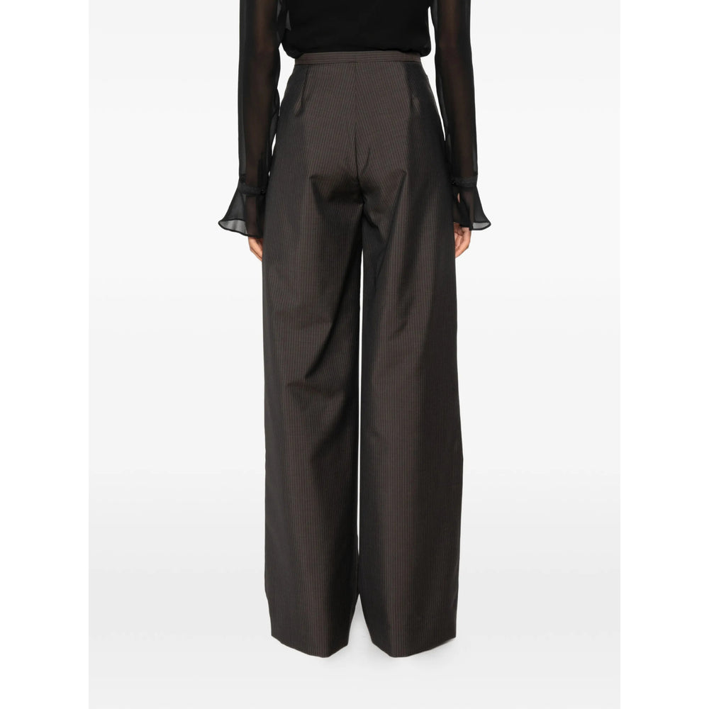 Gucci Brown Trousers - Tailored Trousers Women GUCCI