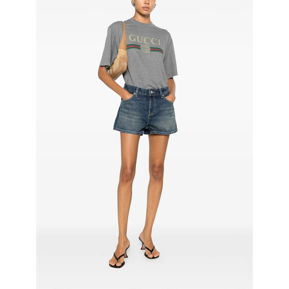 Gucci Grey Tops - T-Shirts & Jerseys Women GUCCI