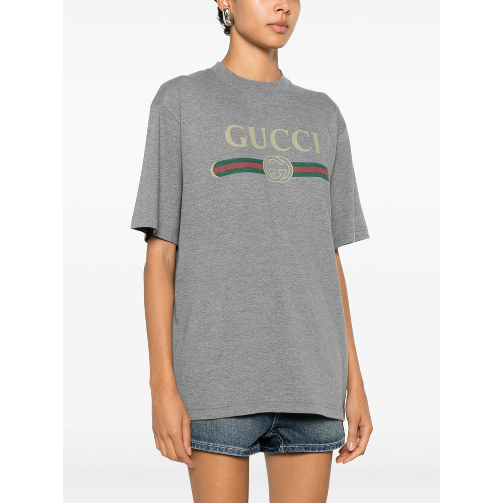 Gucci Grey Tops - T-Shirts & Jerseys Women GUCCI