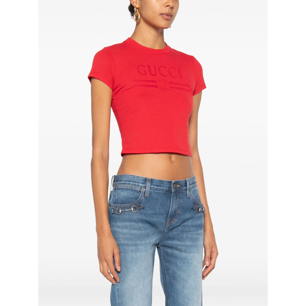 Gucci Red Tops - T-Shirts & Jerseys Women GUCCI